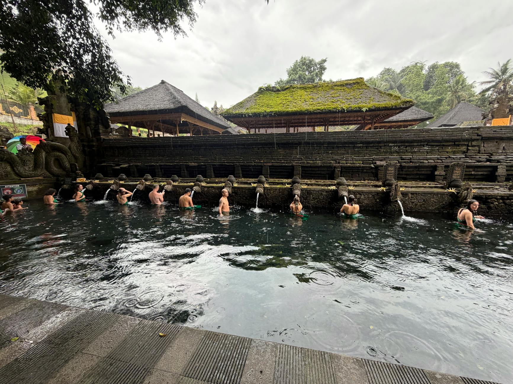 Beautiful view of Pura Tirta Empul