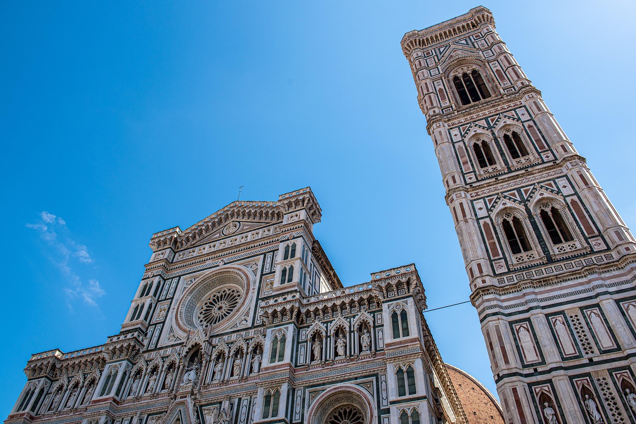 florence cathedral, florence, italy, church, tuscany, basilica, cathedral, architecture, cathedral of santa maria del fiore