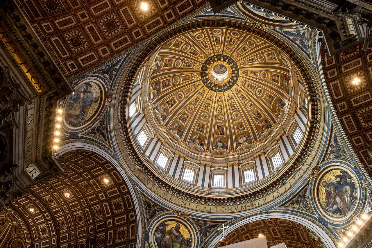 photo, architecture, history, religion, politics, vatican, catholicism, smallest country, travel, rome, italy, pilgrimage site, city, church, bell tower, saint peter's basilica, largest church in the world, renaissance architecture, church dome
