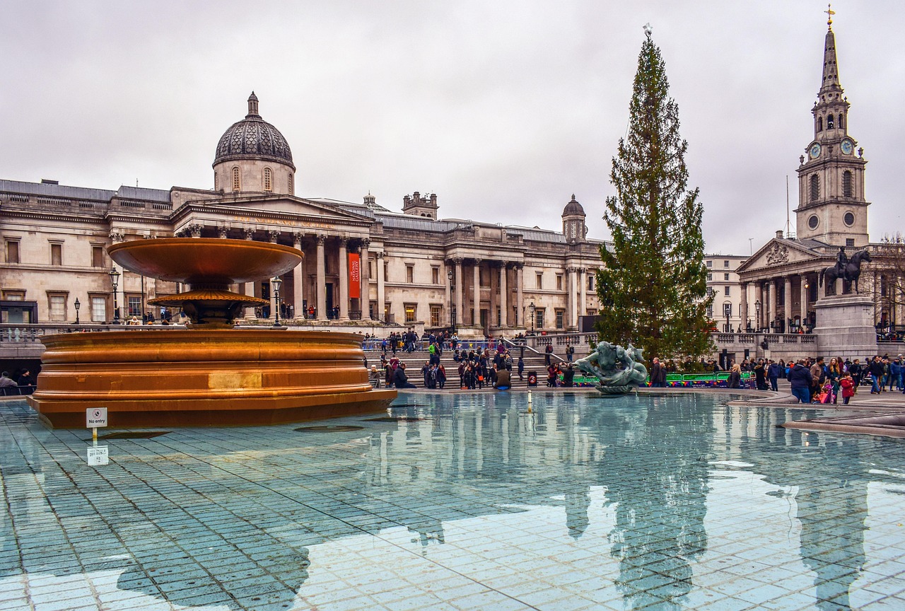london, trafalgar square, architecture, fountain, reflections, trafalgar square, trafalgar square, trafalgar square, trafalgar square, trafalgar square