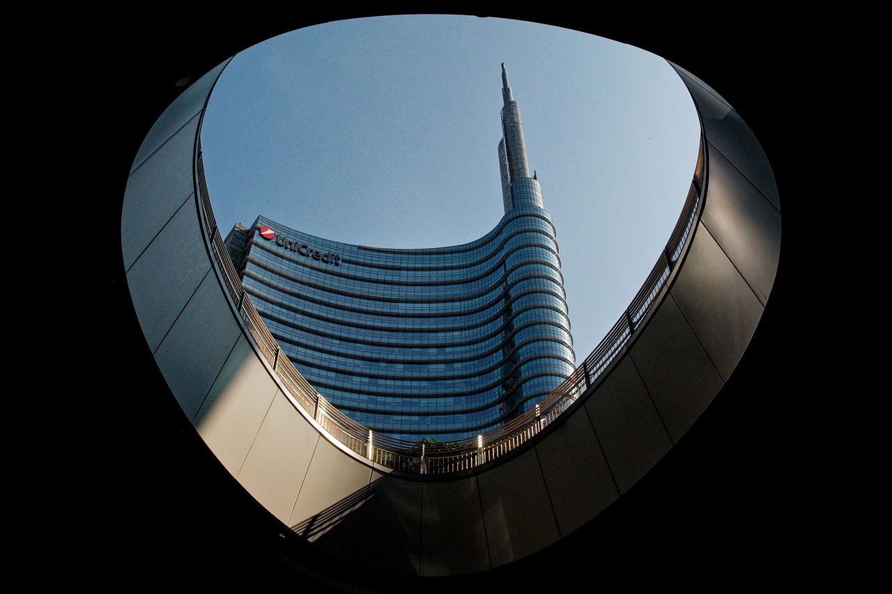 milan, building, skyscraper, tower, post-modern, architecture, porta-nuova, italy, piedmont
