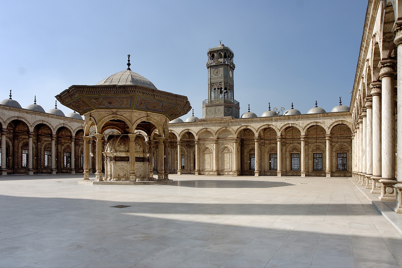 mosque, cairo, egypt, alabaster mosque, patio, architecture, cairo, cairo, cairo, cairo, cairo