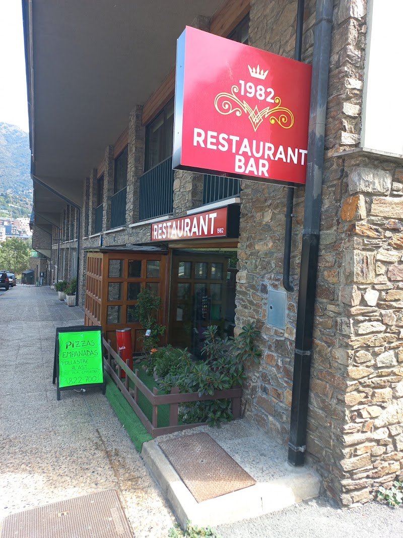 RESTAURANT y PIZZERIA 1982
