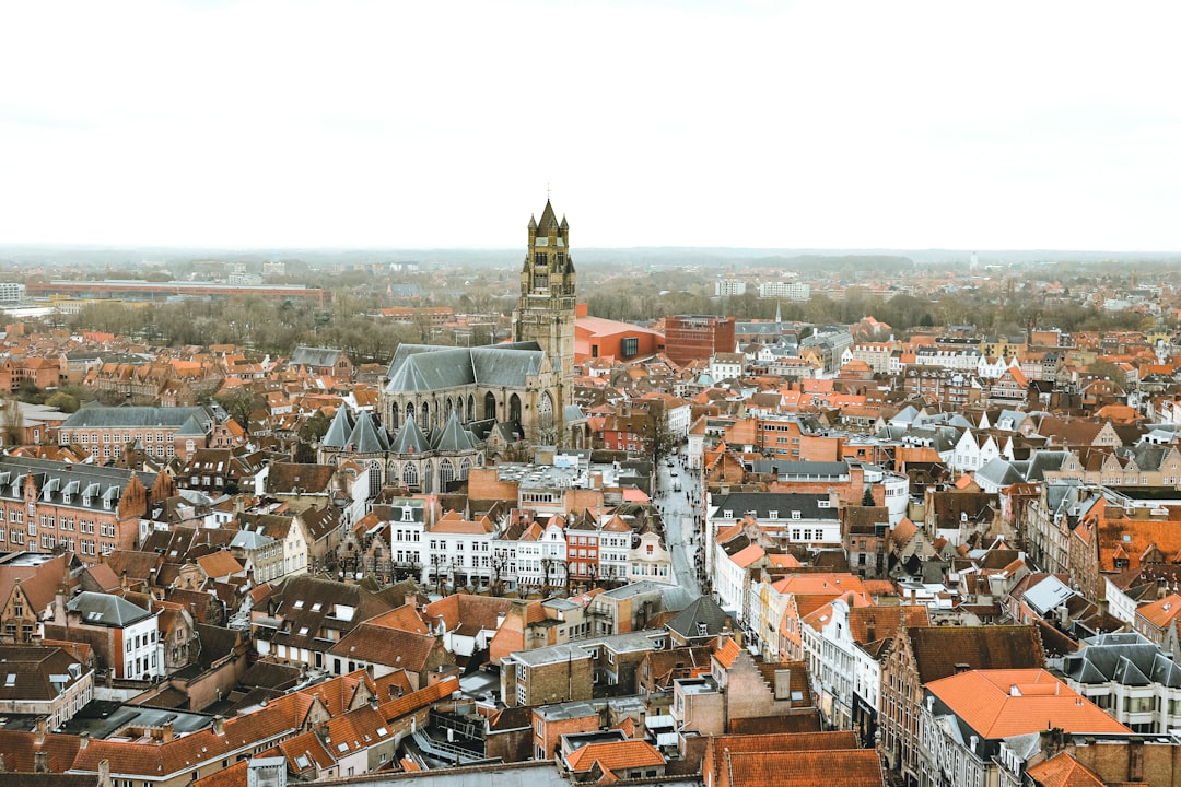 high angle photo of cityscape at daytime
