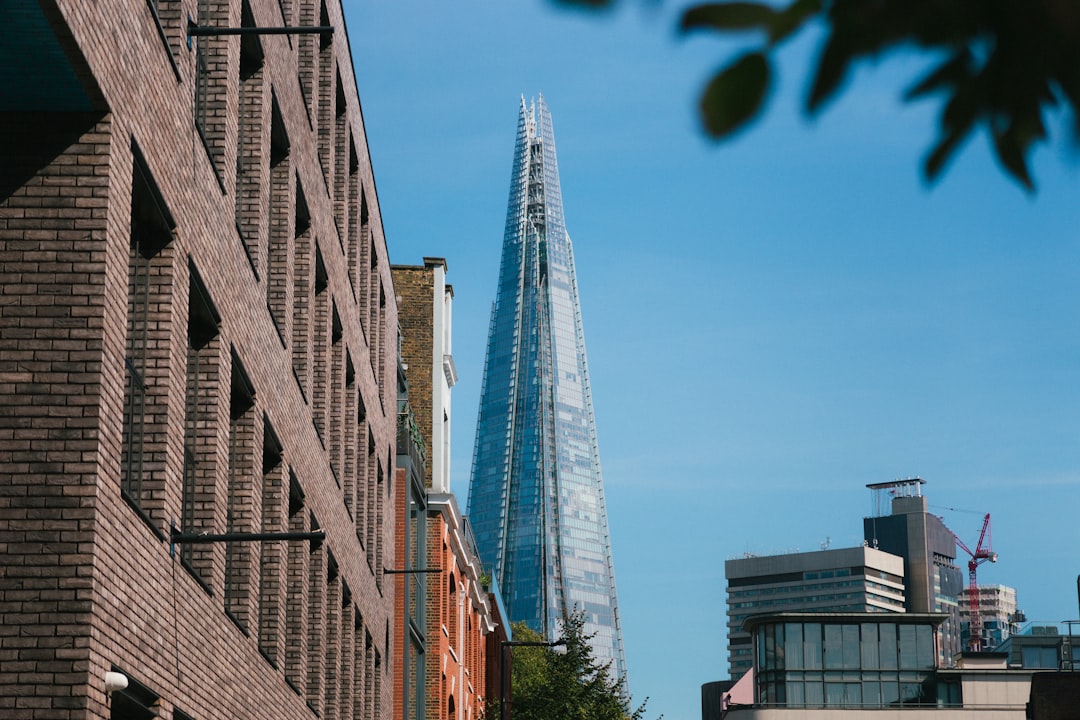 A view of the shard of the shard of the shard of the