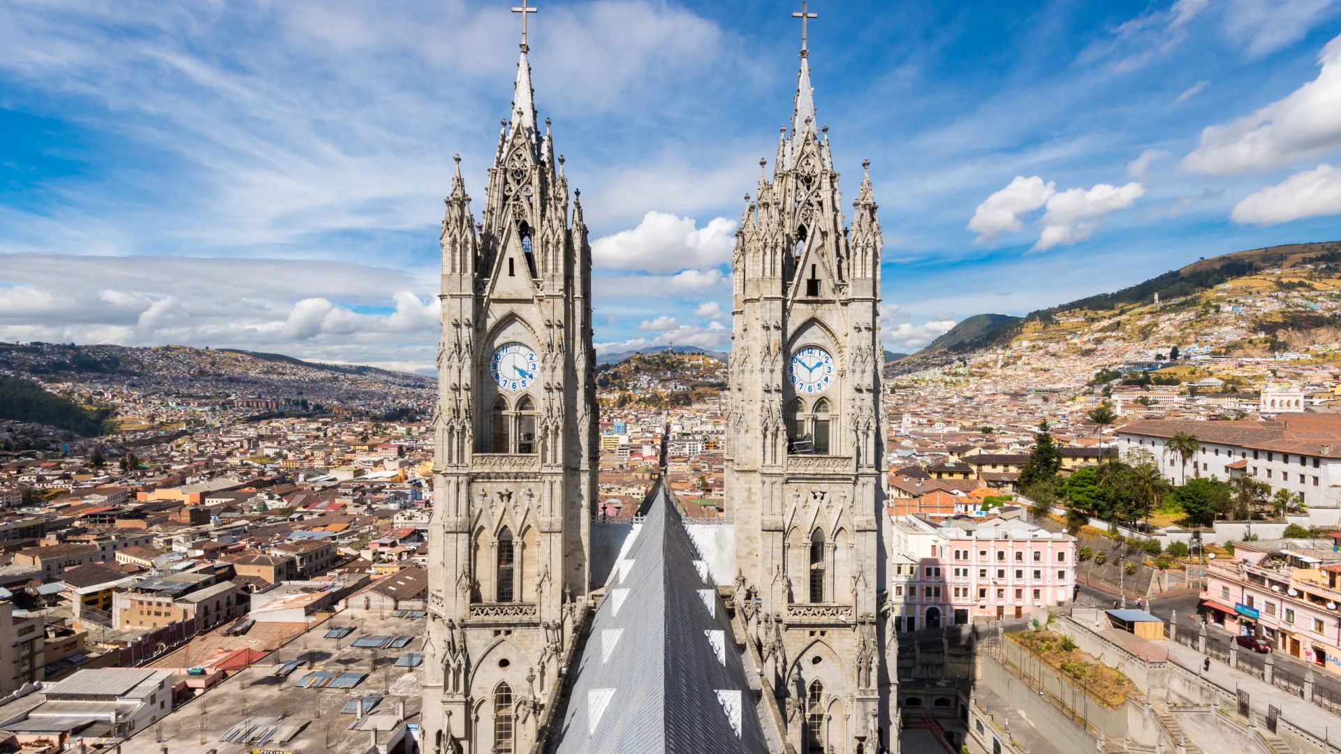 Beautiful view of Quito