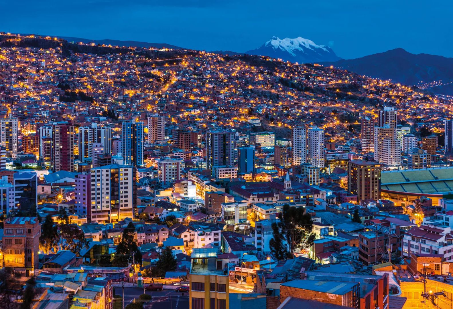 Beautiful view of La Paz