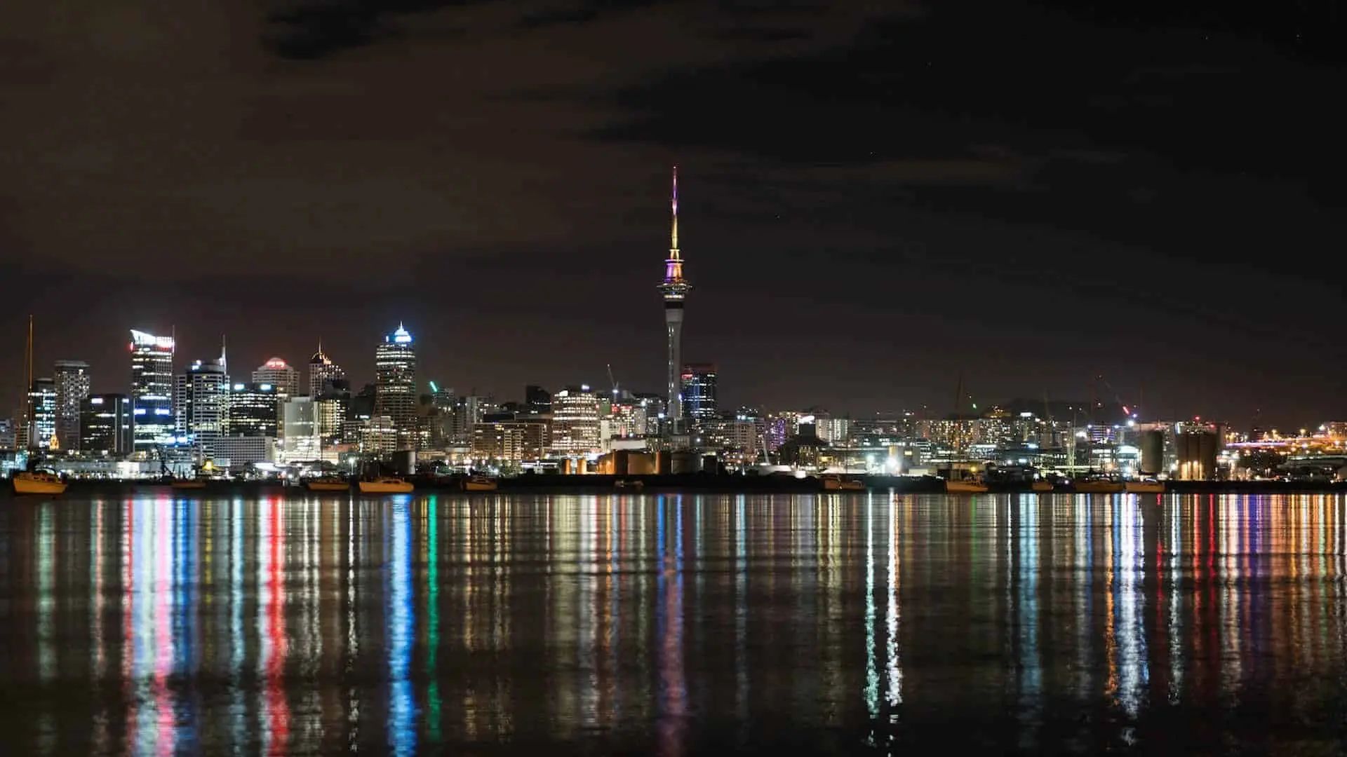 Beautiful view of Auckland