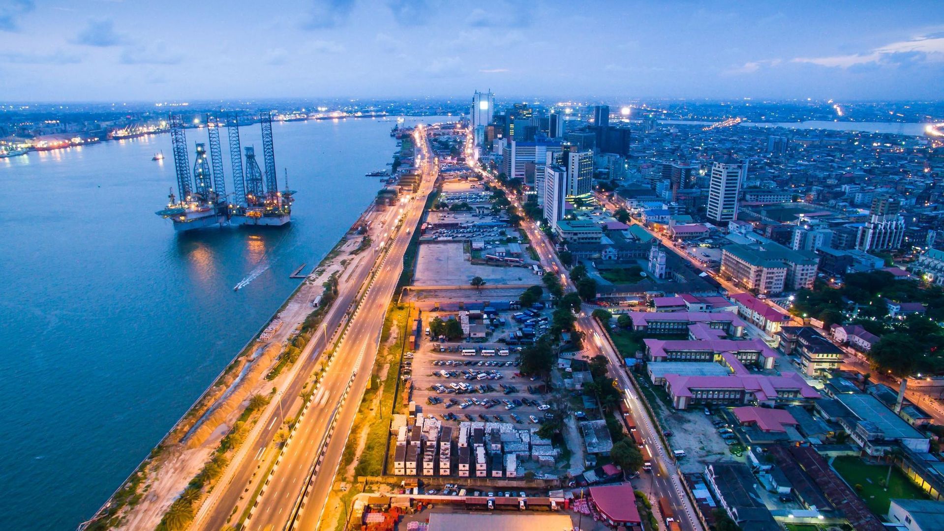 Beautiful view of Lagos
