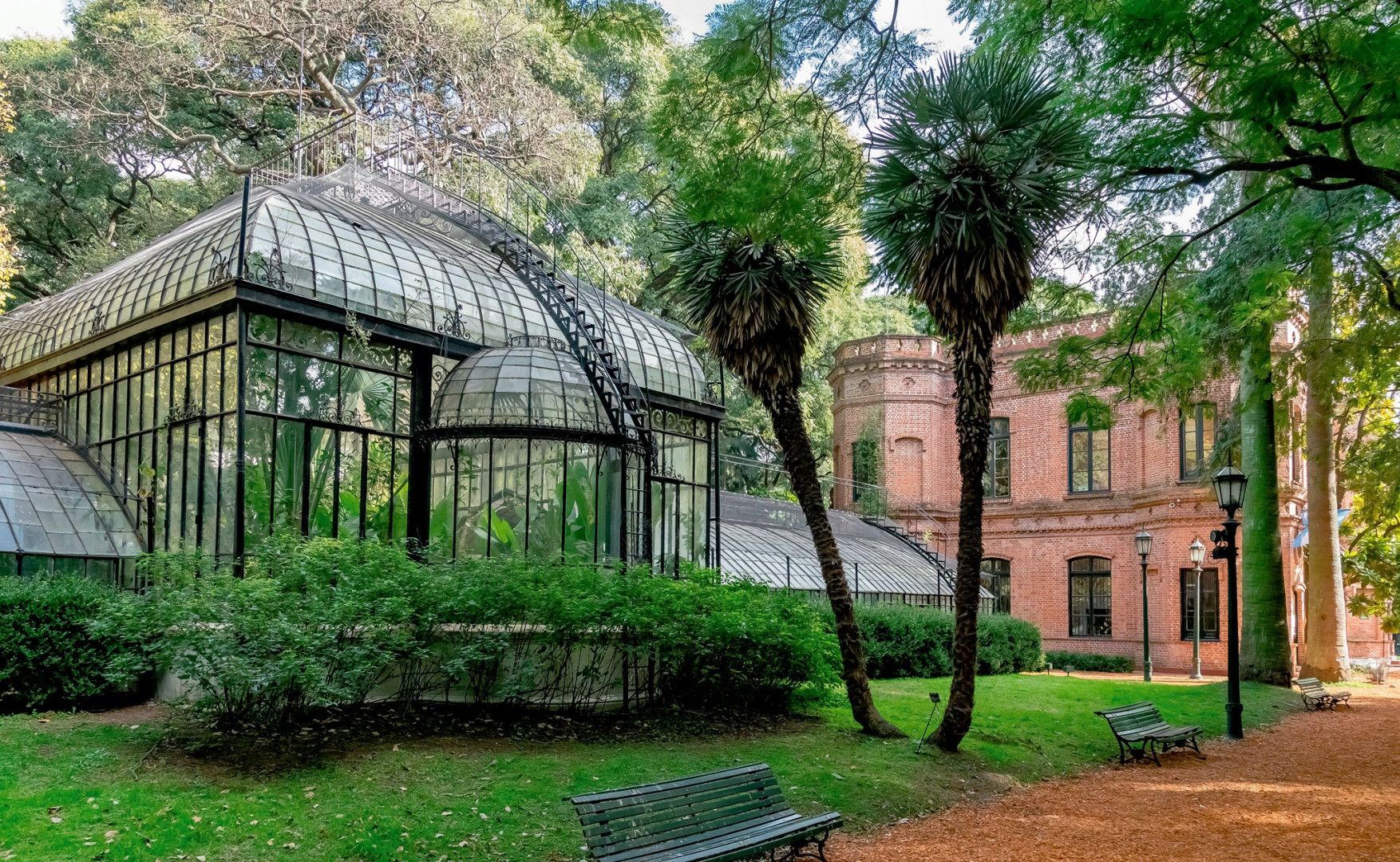 Beautiful view of Jardín Botánico Carlos Thays