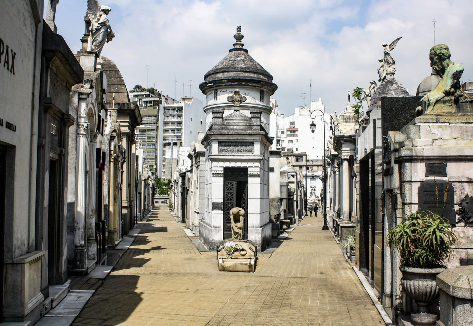Beautiful view of Recoleta Cemetery