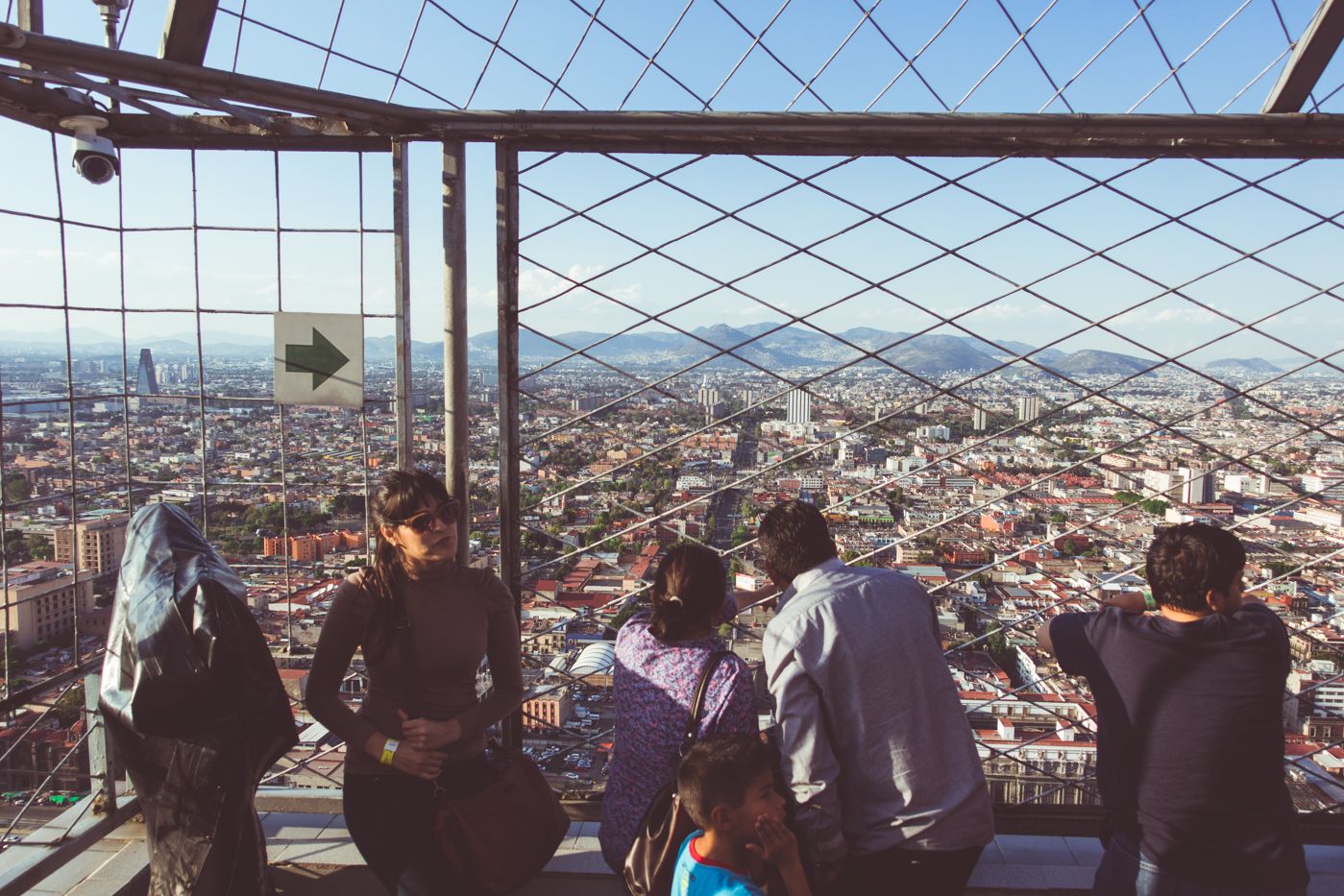 Beautiful view of Mirador Torre Latino