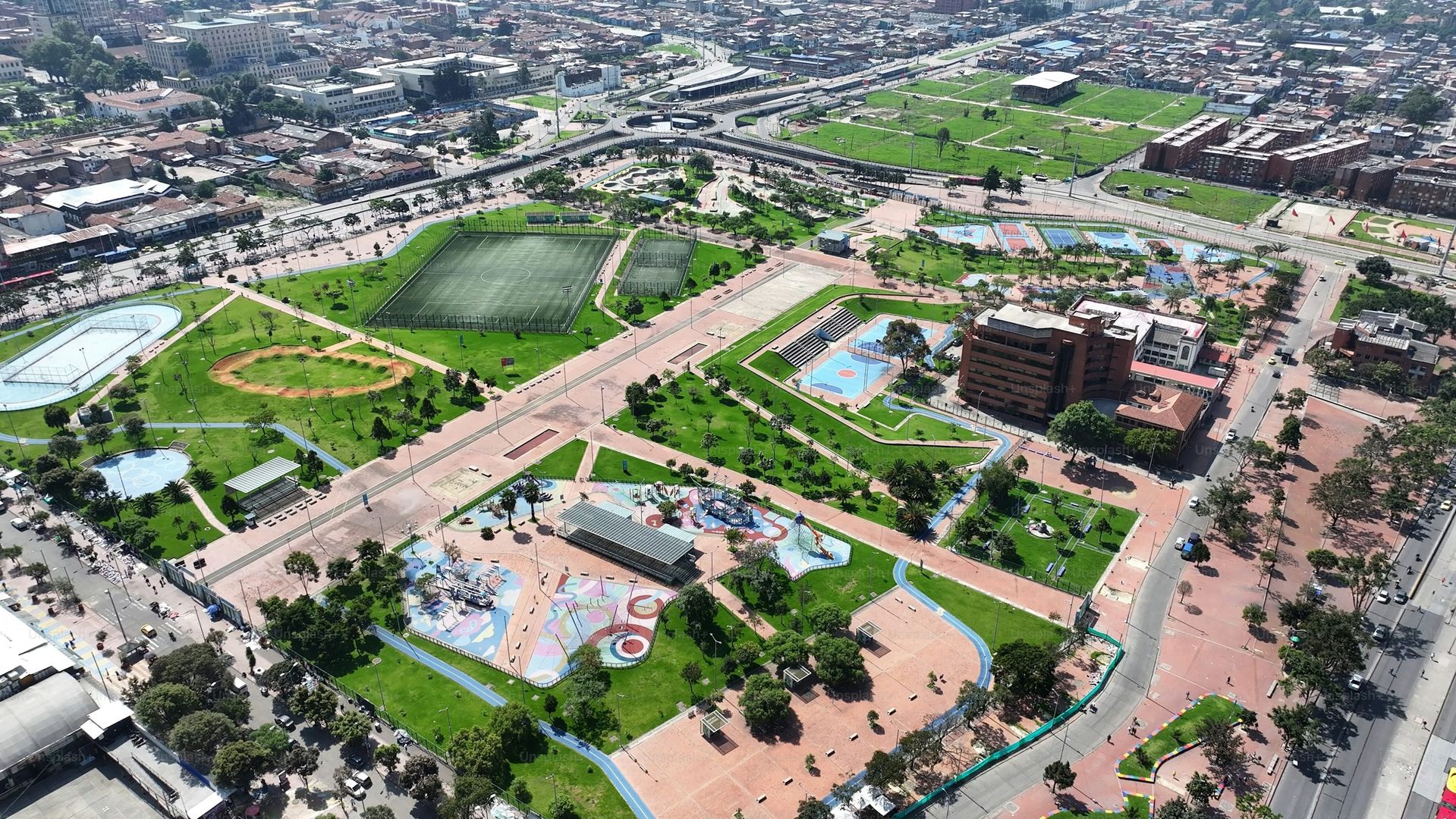 Beautiful view of Parque Metropolitano Tercer Milenio