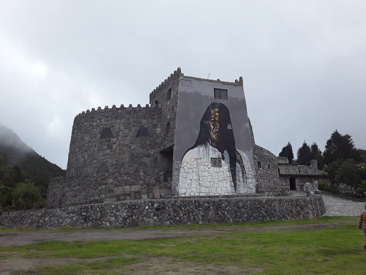 Beautiful view of Museo Templo del Sol Pintor Cristobal Ortega Maila