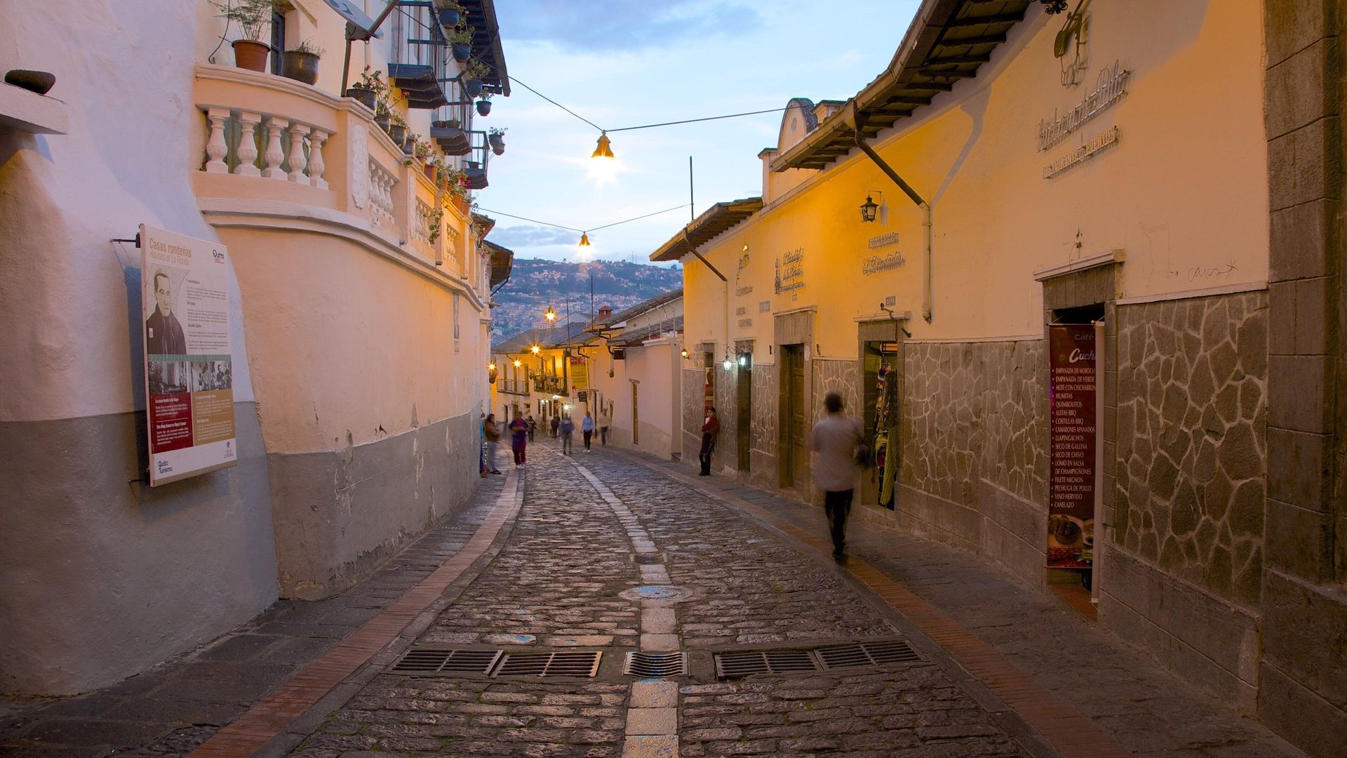 Beautiful view of Calle La Ronda