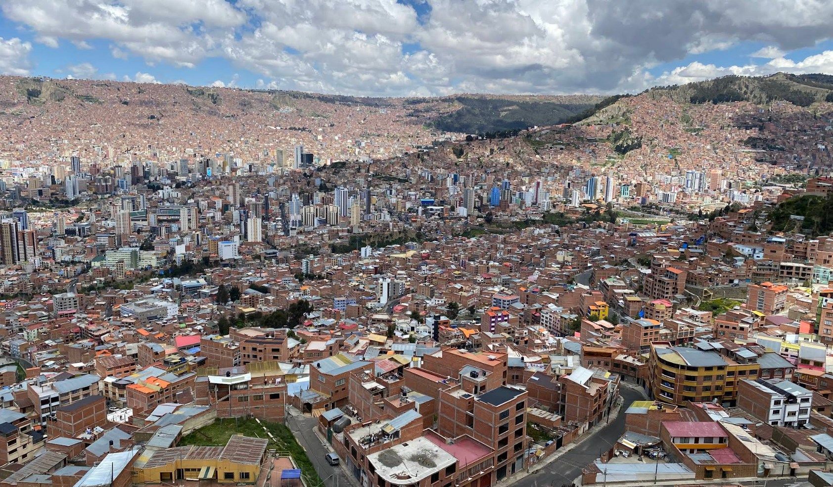 Beautiful view of Mirador Pampahasi