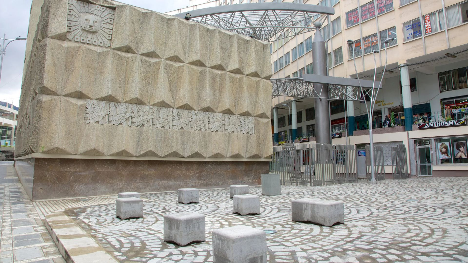 Beautiful view of Municipal House of Culture Franz Tamayo