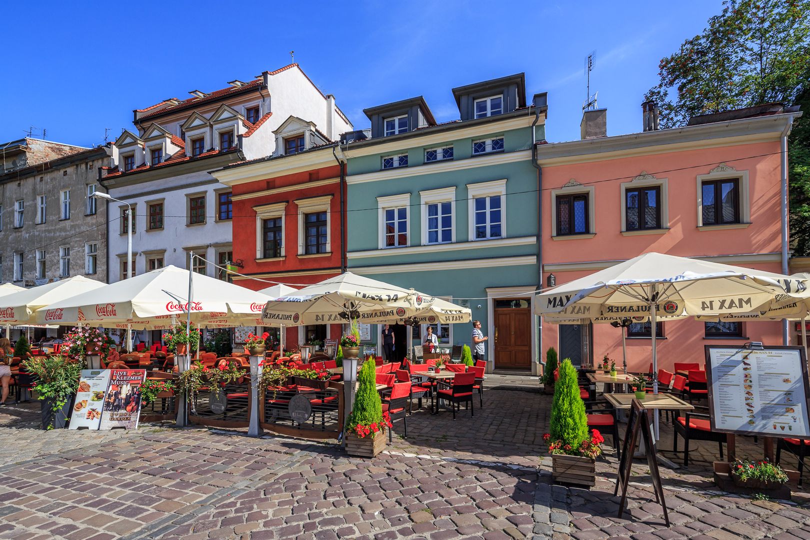 Kazimierz, charming neighborhood blending rich history with lively nightlife and culture.