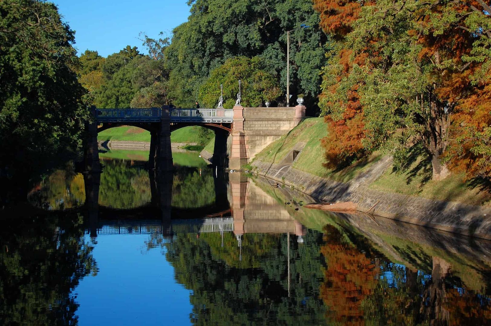 Beautiful view of Prado Park