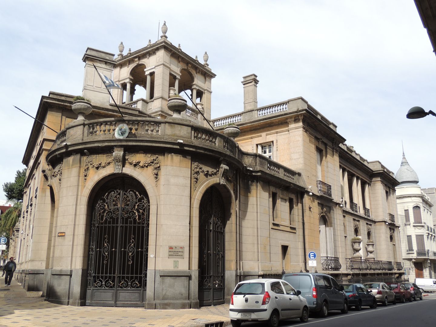 Beautiful view of Palacio Taranco