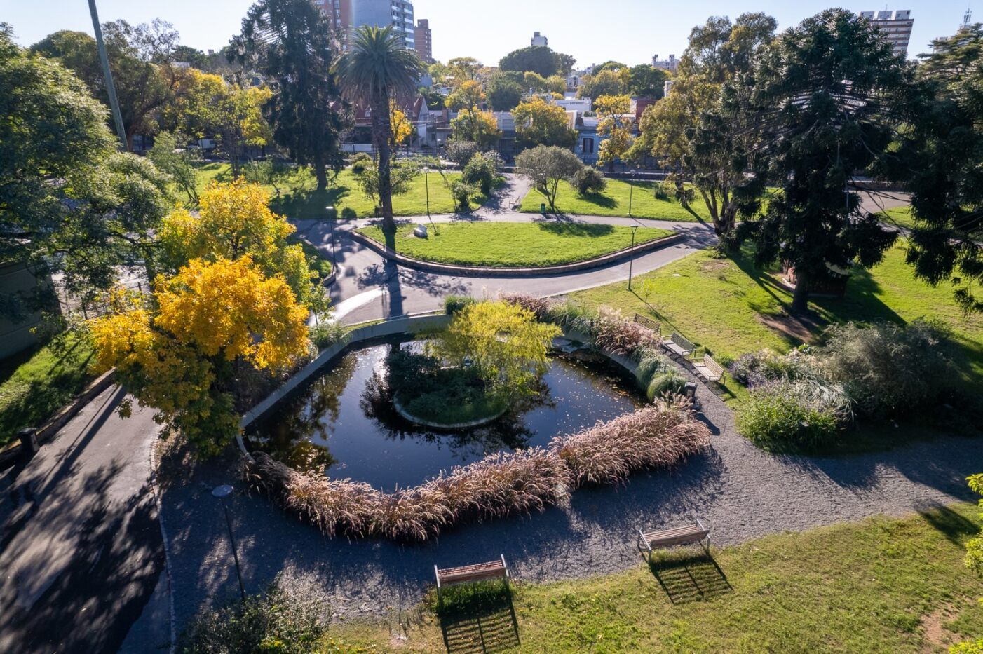 Beautiful view of Villa Dolores Park