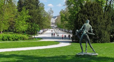 Tivoli Park, Largest green oasis in Ljubljana