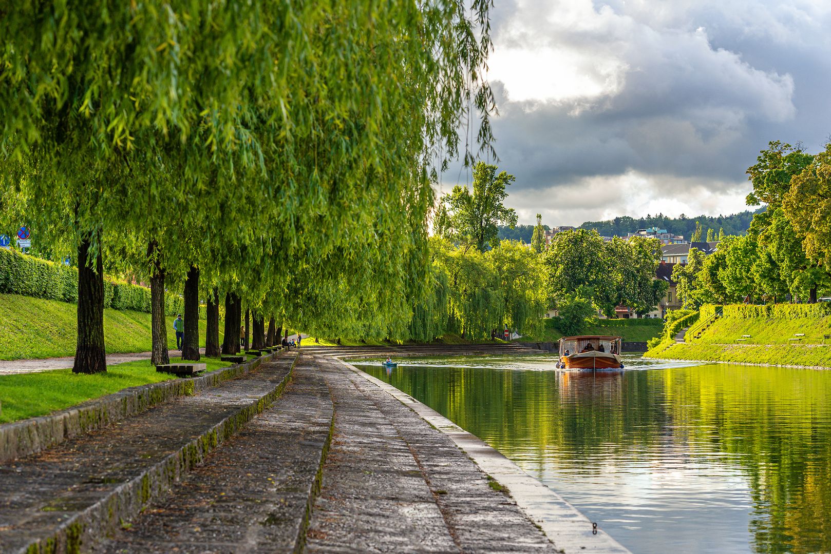Špica Park, Popular riverside park for relaxation