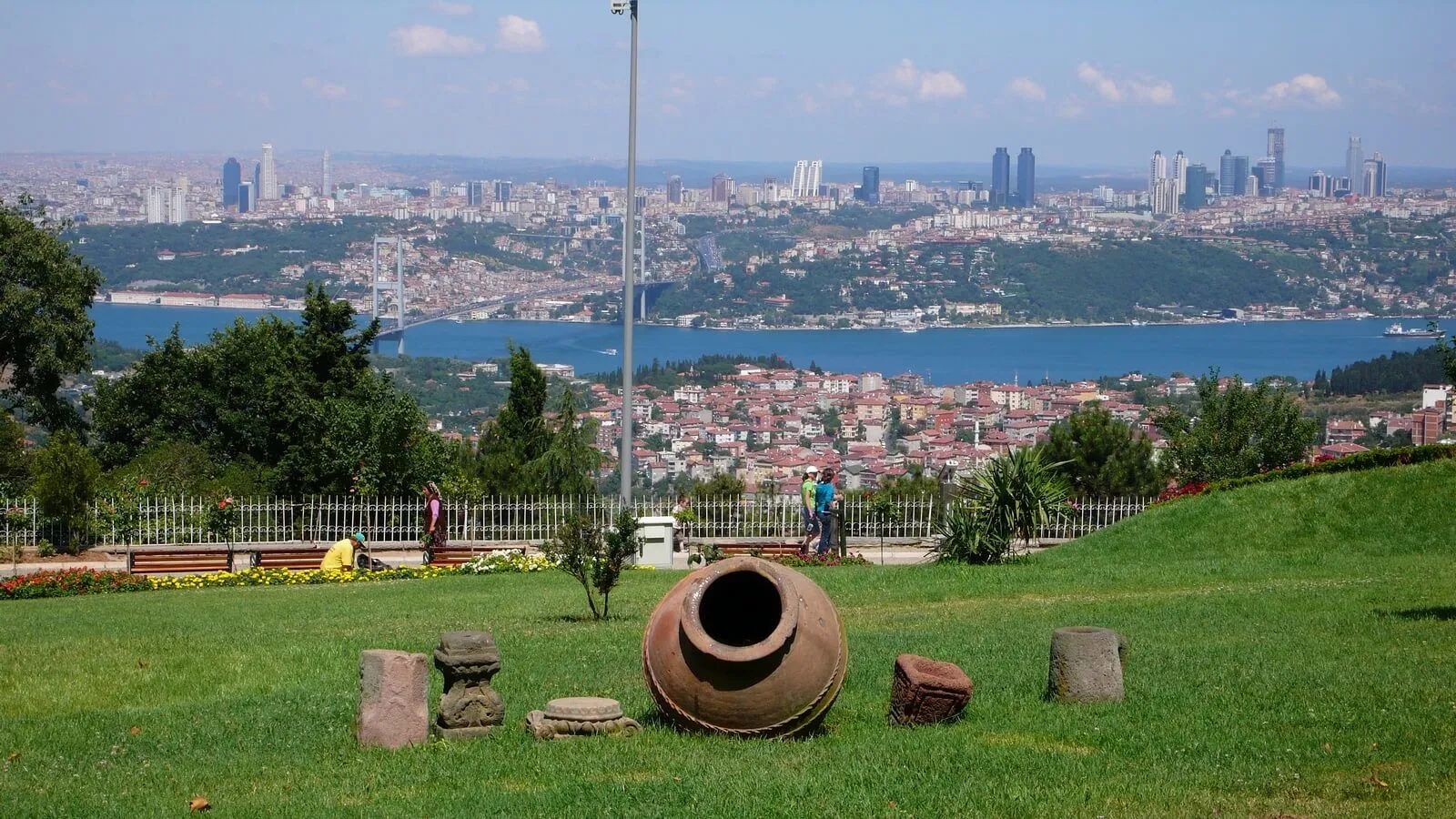 Çamlıca Hill, Popular spot for sightseeing and relaxation