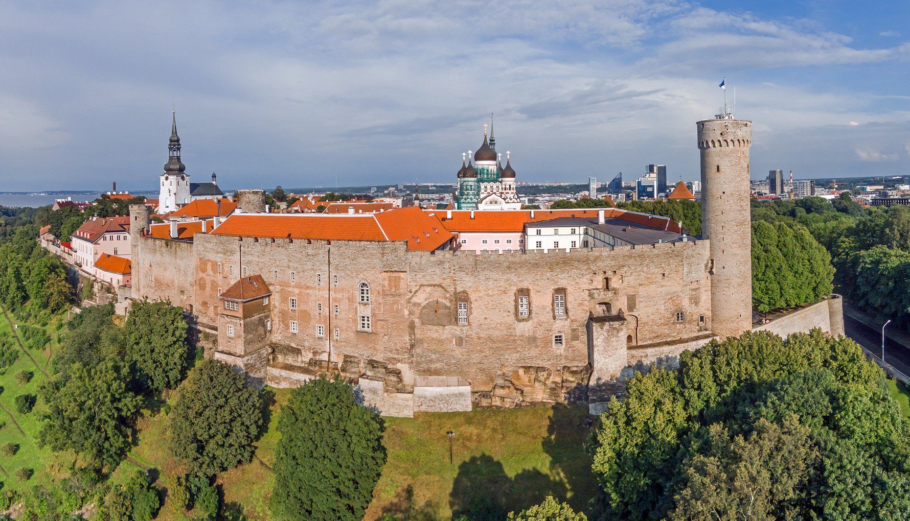 Toompea Castle, historic hilltop castle and seat of Estonia’s parliament