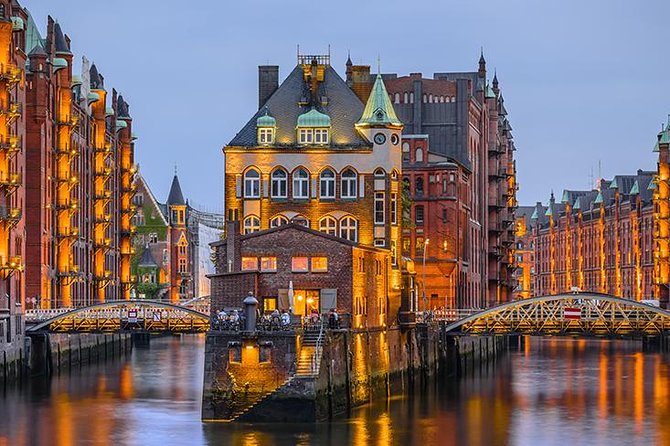 Beautiful view of Speicherstadt
