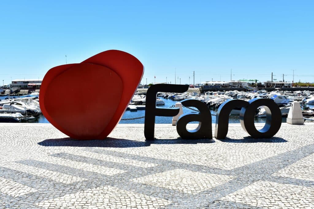 Beautiful view of "FARO" Sign