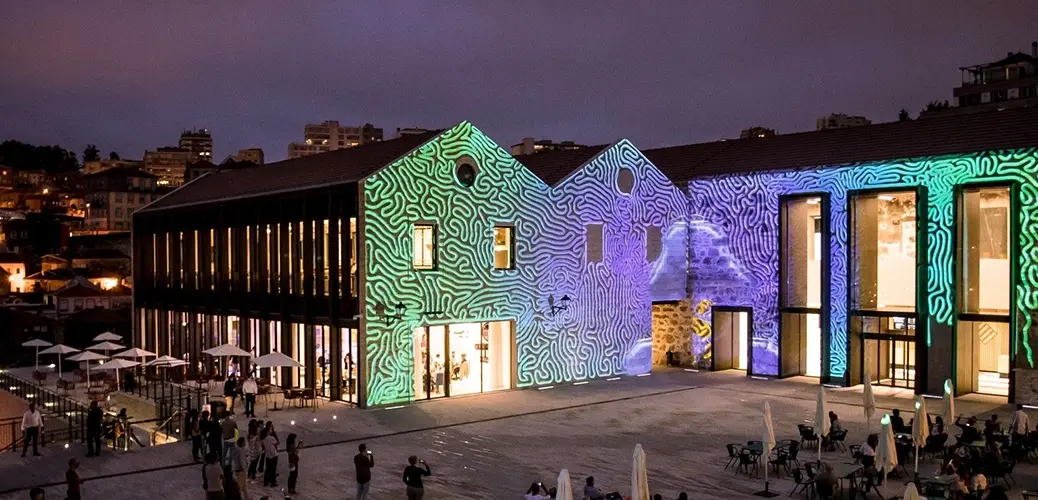 Beautiful view of World of Wine