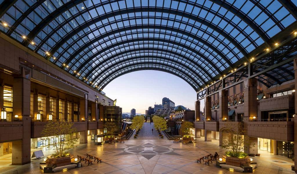 Beautiful view of Yebisu Garden Place