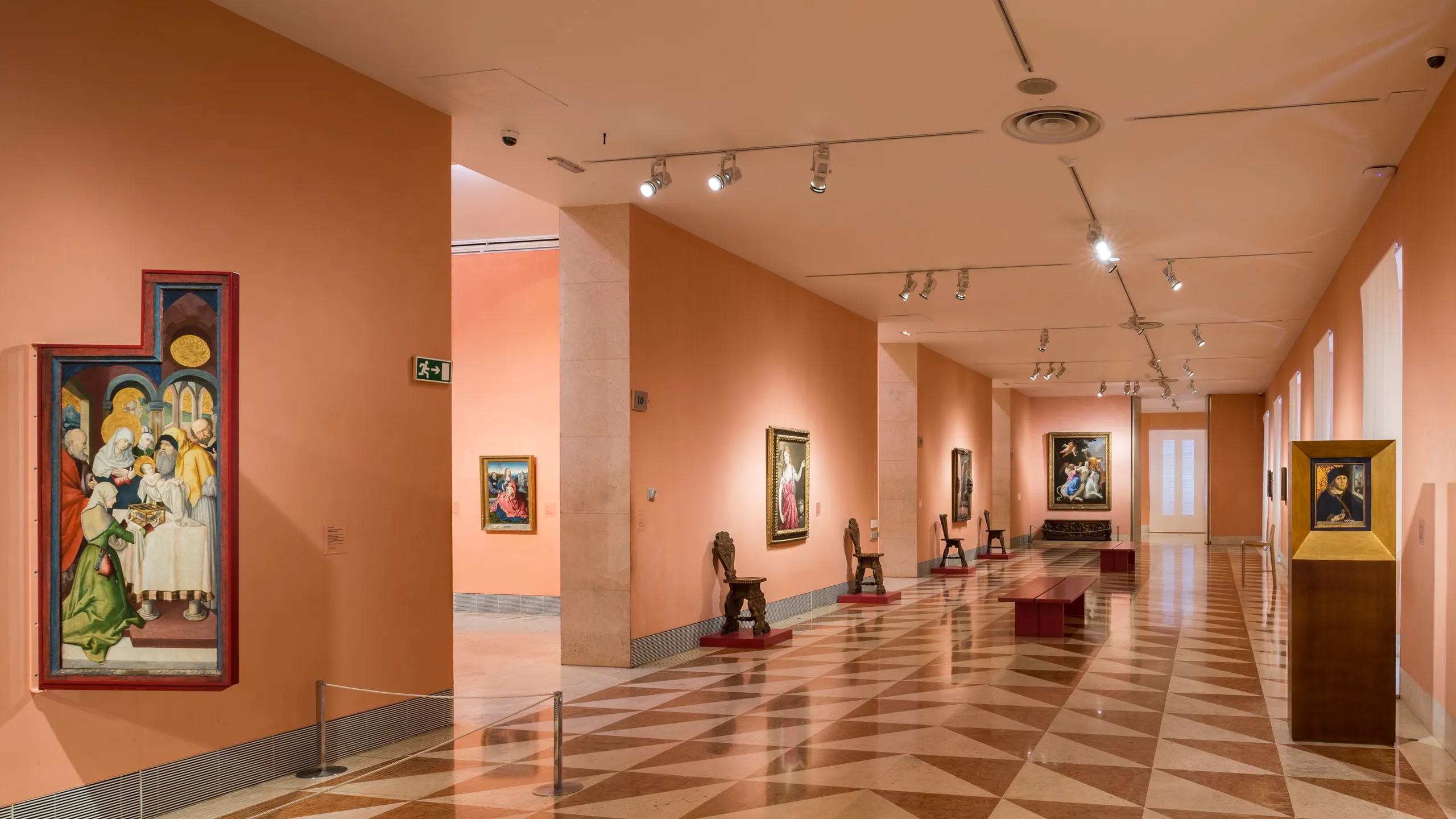 The Thyssen-Bornemisza Museum showcasing masterpieces from Renaissance to modern art.