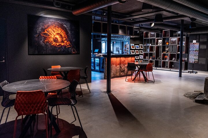 Beautiful view of Lava Show