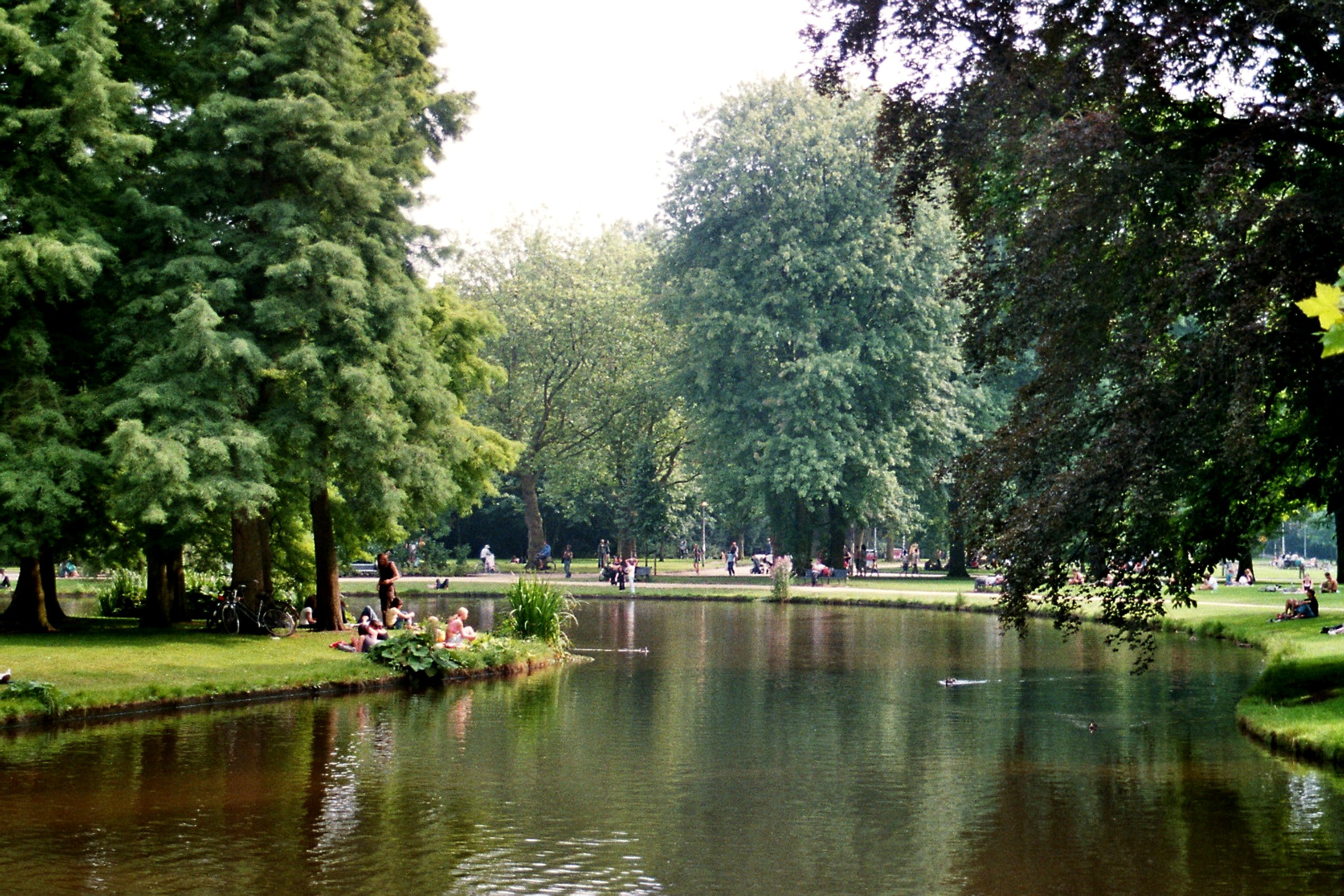 Beautiful view of Vondelpark