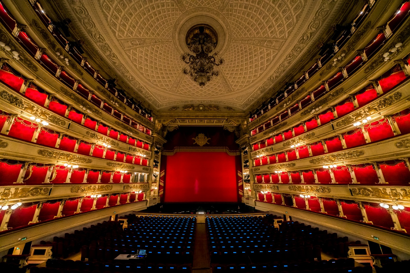 La Scala Theatre, a historic venue celebrated for world-class opera and ballet.