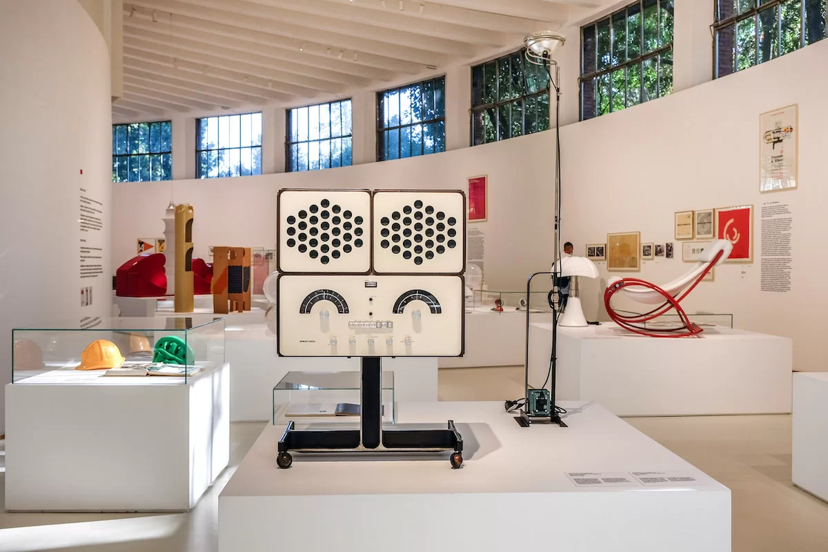 The Triennale di Milano showcasing contemporary exhibitions in a stylish cultural space.