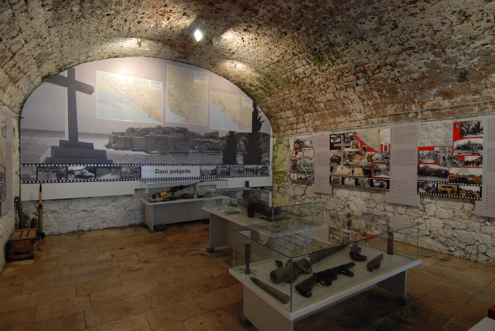 Dubrovnik’s Homeland War Museum showcasing exhibits on the Croatian War of Independence.