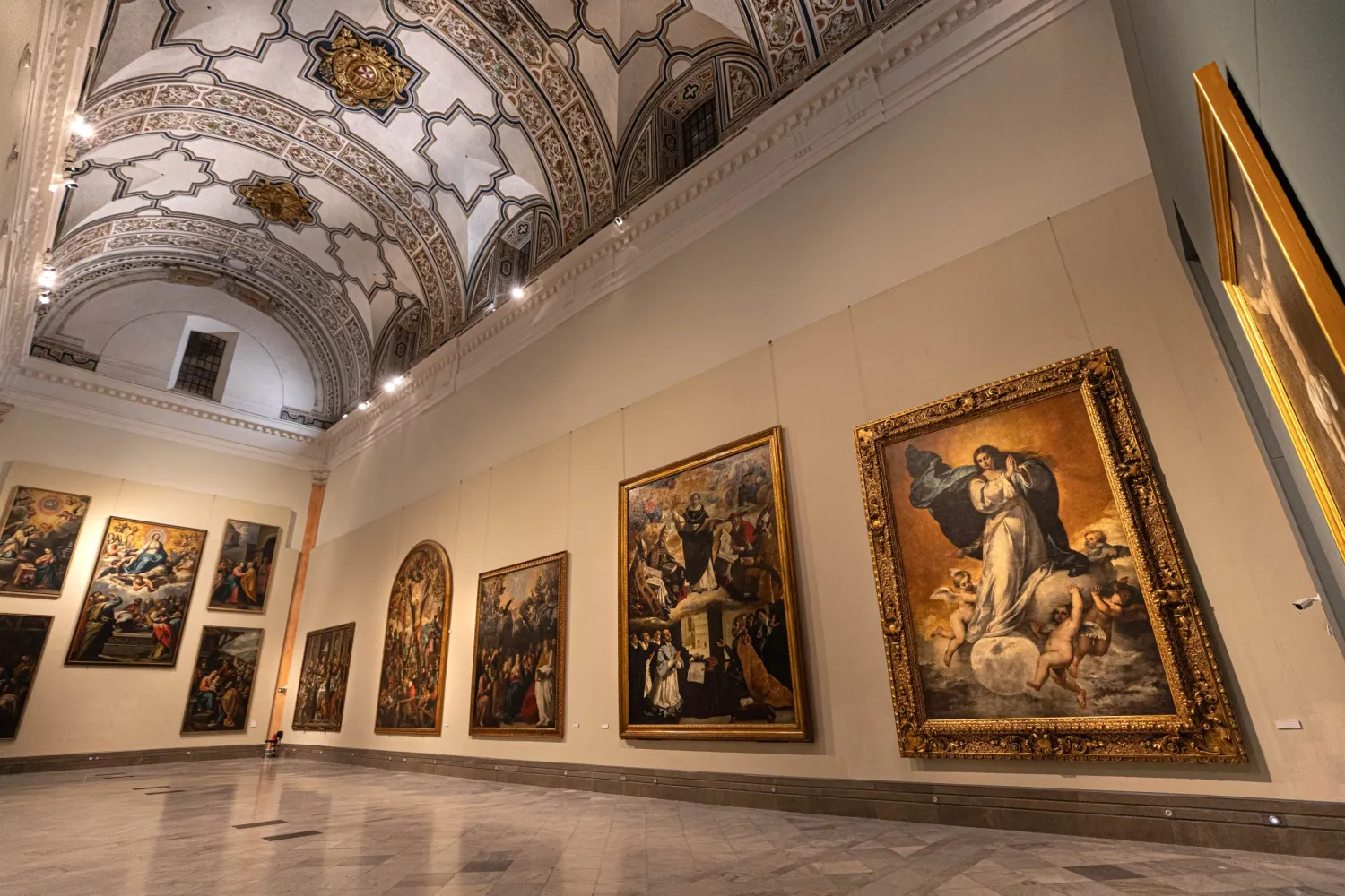 The Seville Museum of Fine Arts showcasing masterpieces from the medieval period to the 20th century.