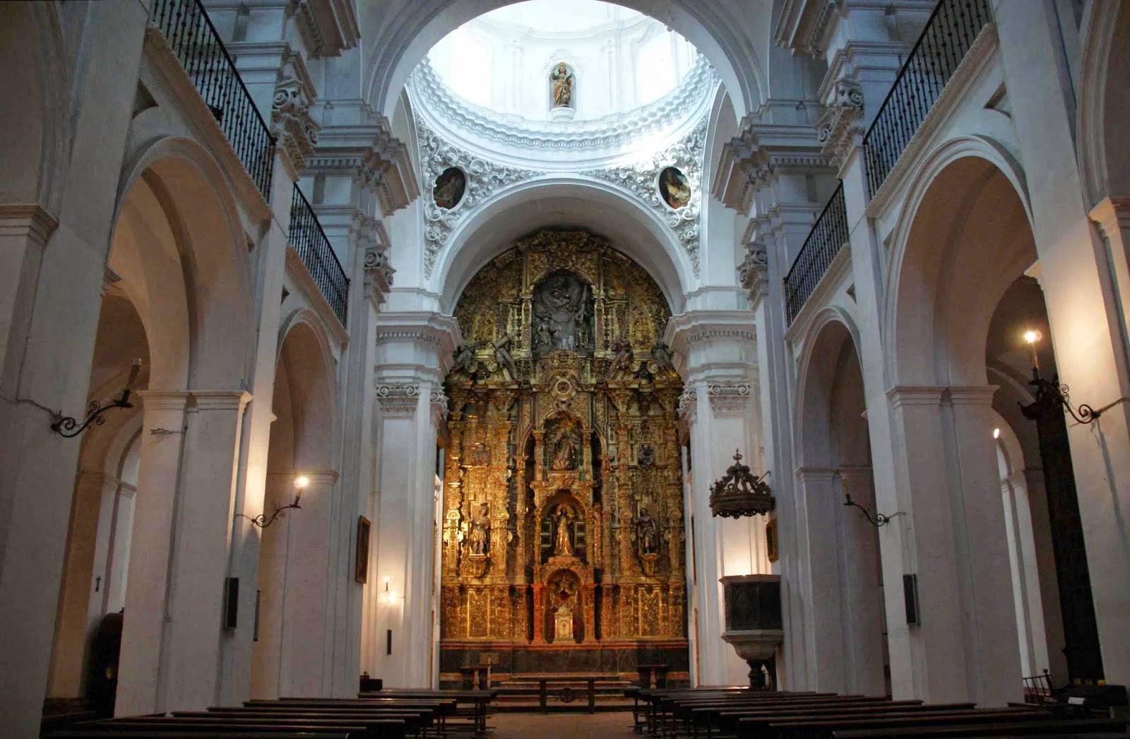 Seville’s Church of El Salvador, known for its impressive façade and rich decoration.