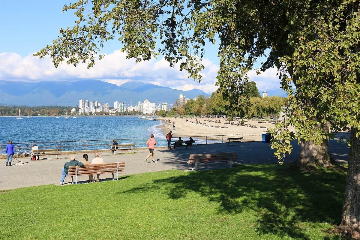 Beautiful view of Kitsilano Beach Park