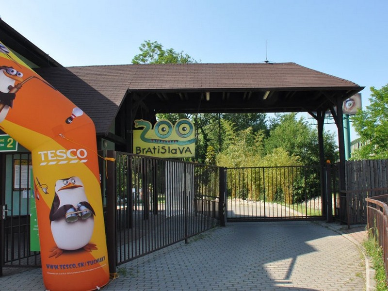 Beautiful view of Bratislava Zoo