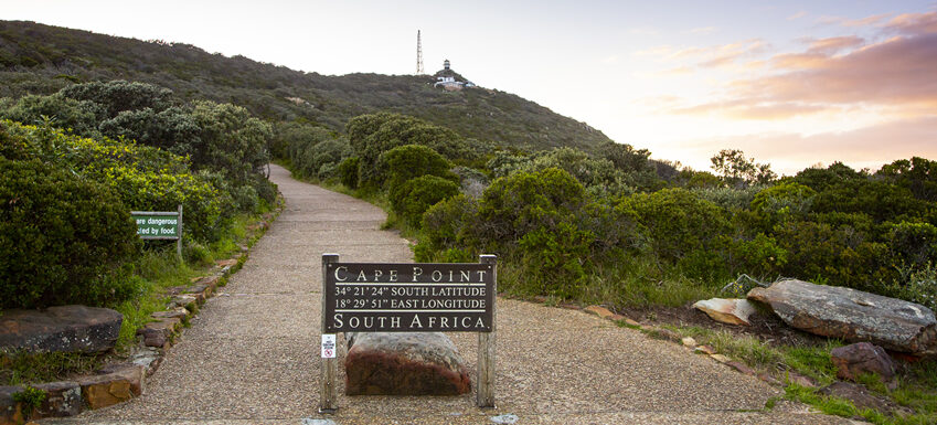 Beautiful view of Cape Point Nature Reserve